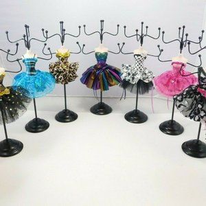 Mannequin Jewelry Holder 10" Lady NIB  PICK 2
